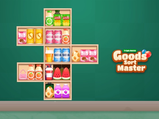 Goods Sort Master Triple Match iPad screenshot 5 - Games app