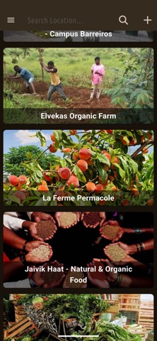 Agroecology Map screenshot
