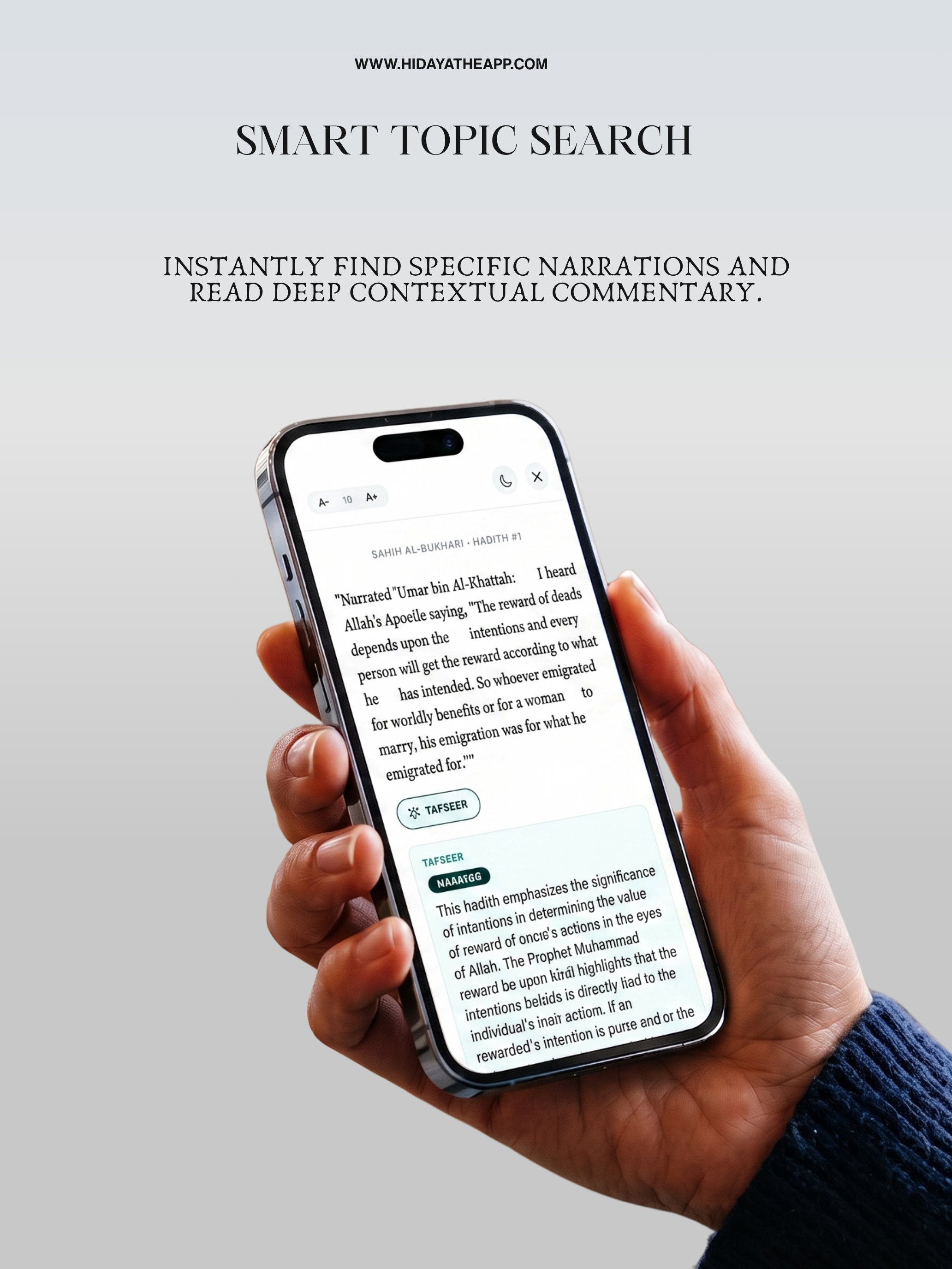 Hidaya - Quran, Hadith & AI screenshot 11