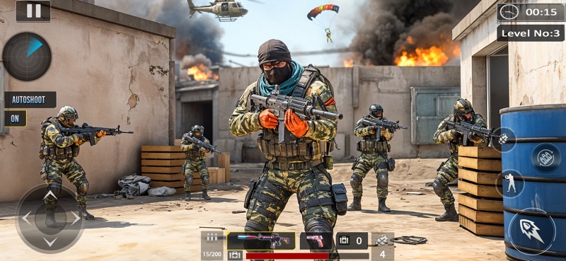 FPS Fire: Battle Royale Games screenshot 5