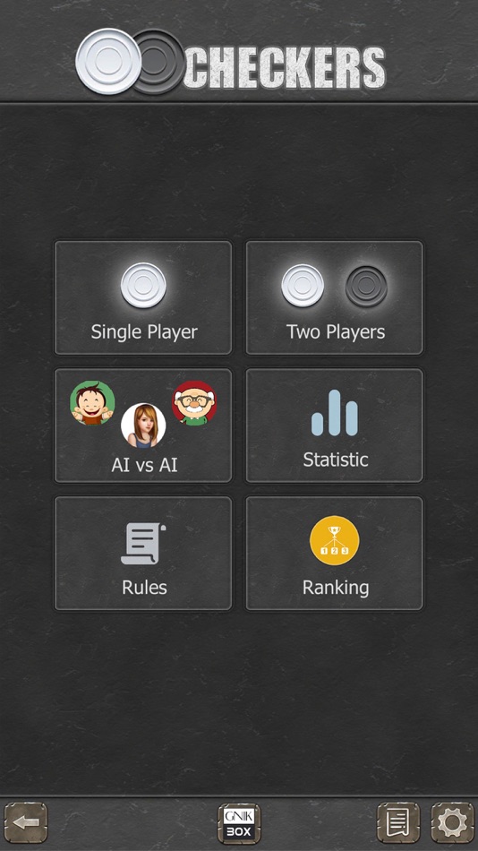 #1. Checkers - 2 Players (iOS) 由: Tuyen Mai