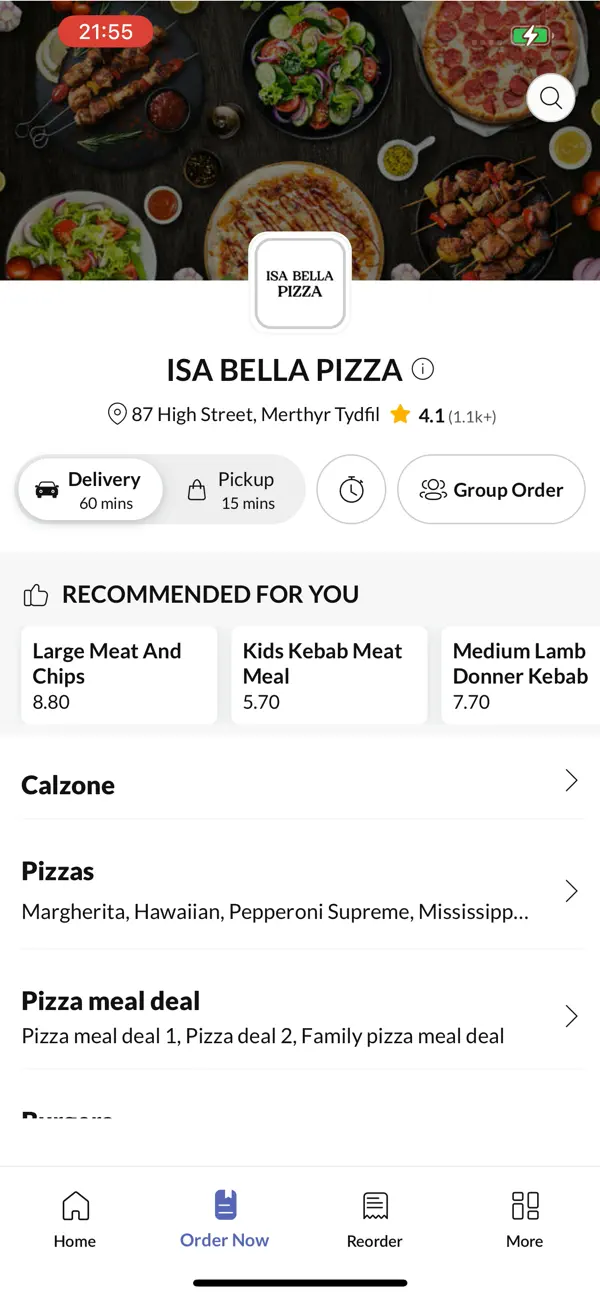 Screenshot #2 pour ISA BELLA PIZZA