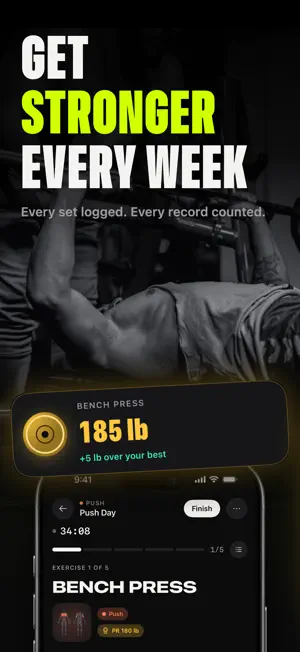 Replex Gym Tracker & Planner screenshot 1