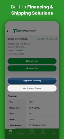NeedTurfEquipment screenshot