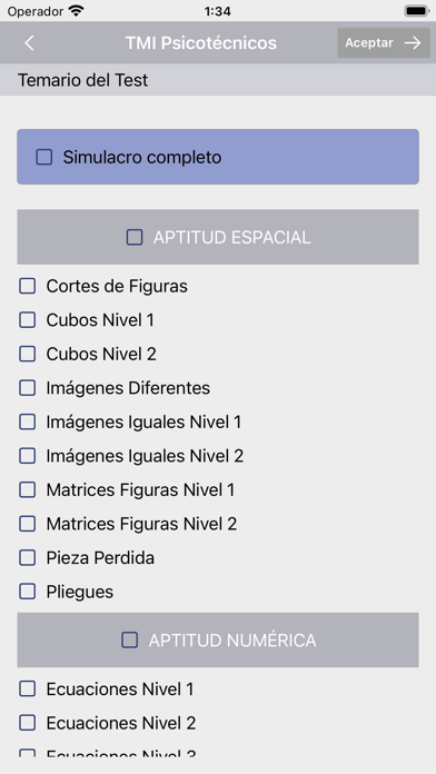 Psicotécnicos IQ Test Me In Screenshot