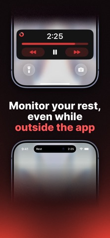 RestIQ: Gym Rest Timer iPhone screenshot