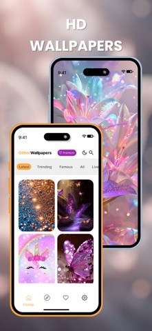 Glitter Live Wallpapers Screenshot 2 of 6