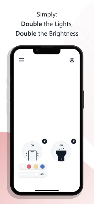 Dual Flashlight screenshot 1