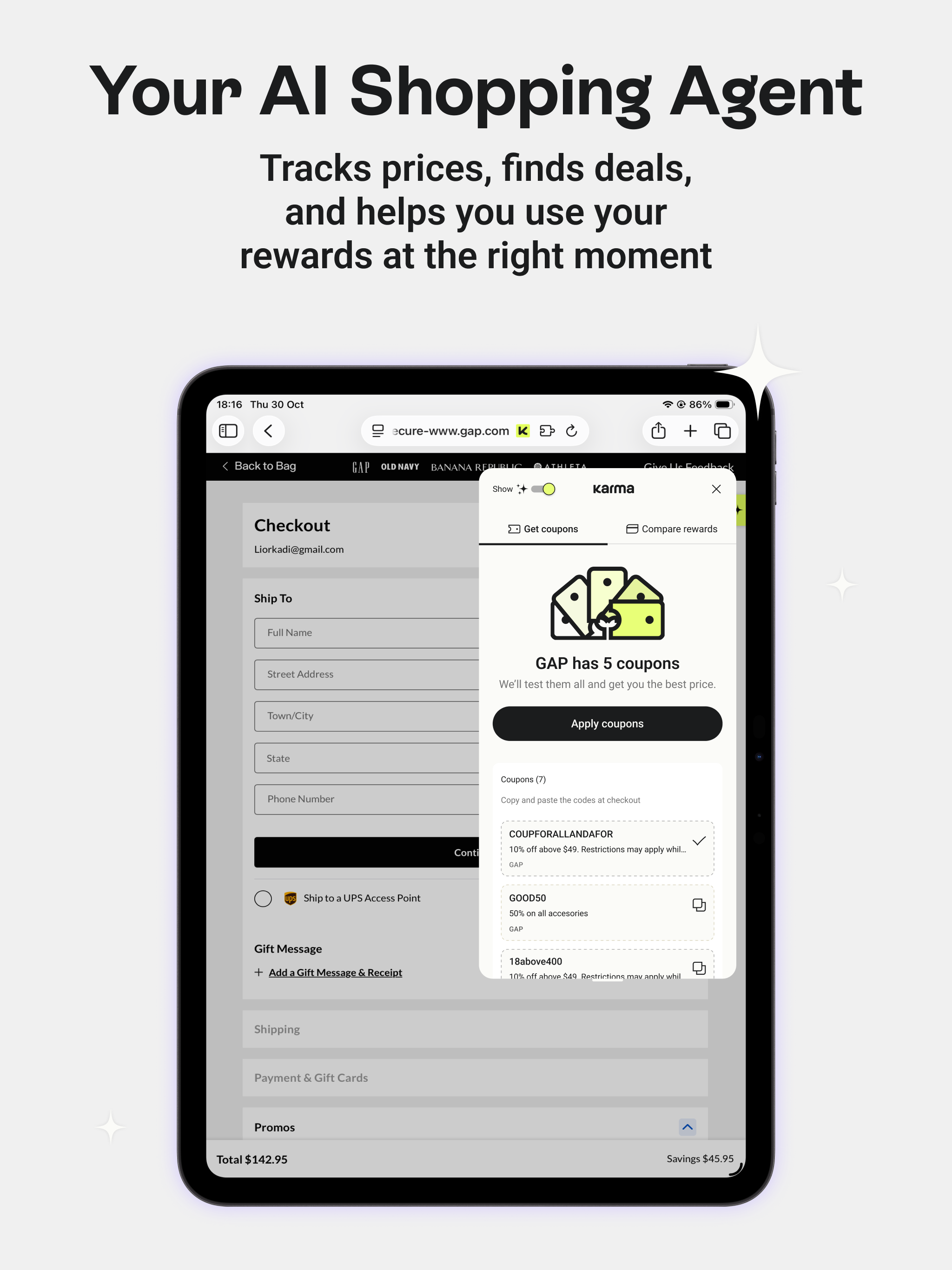 Karma: Earn & Shop