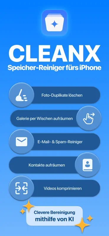 CleanX: Speicher bereinigen screenshot 1 of 9
