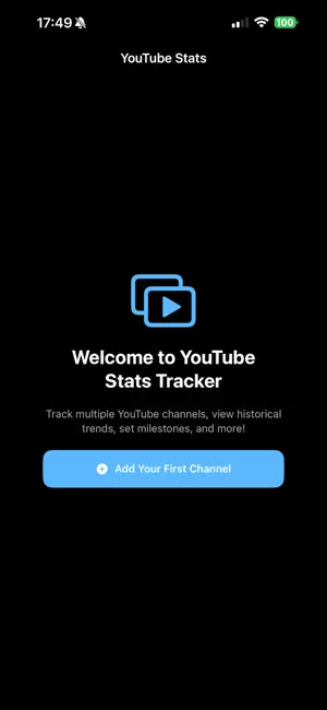 YouTubeSubscriberApp screenshot 1