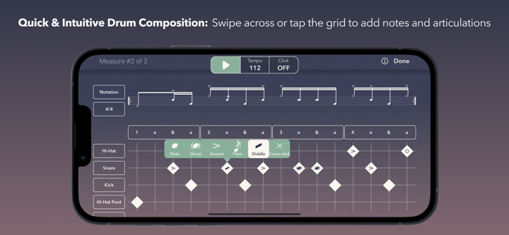 Drum Notation by Beat Note screenshot 1