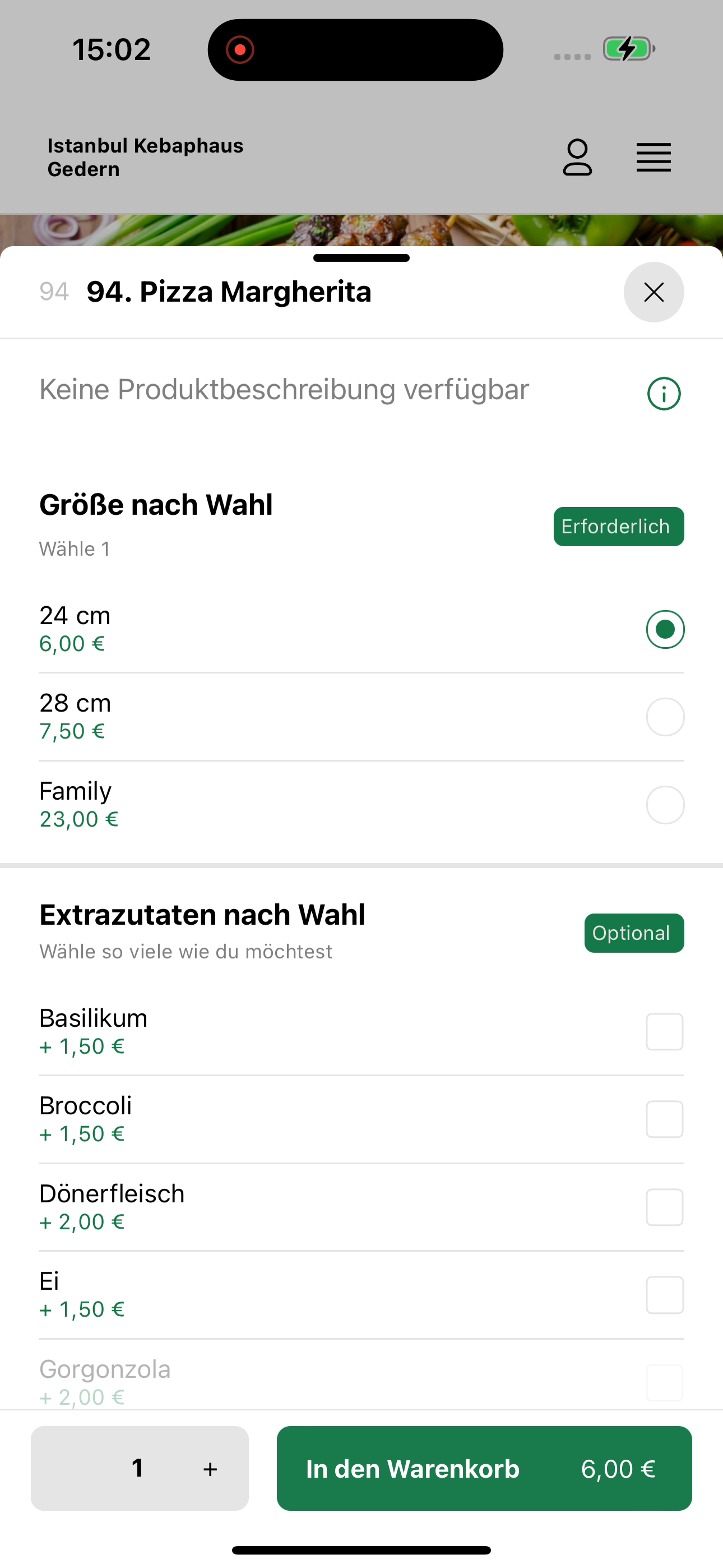 Istanbul Kebaphaus Gedern screenshot 8