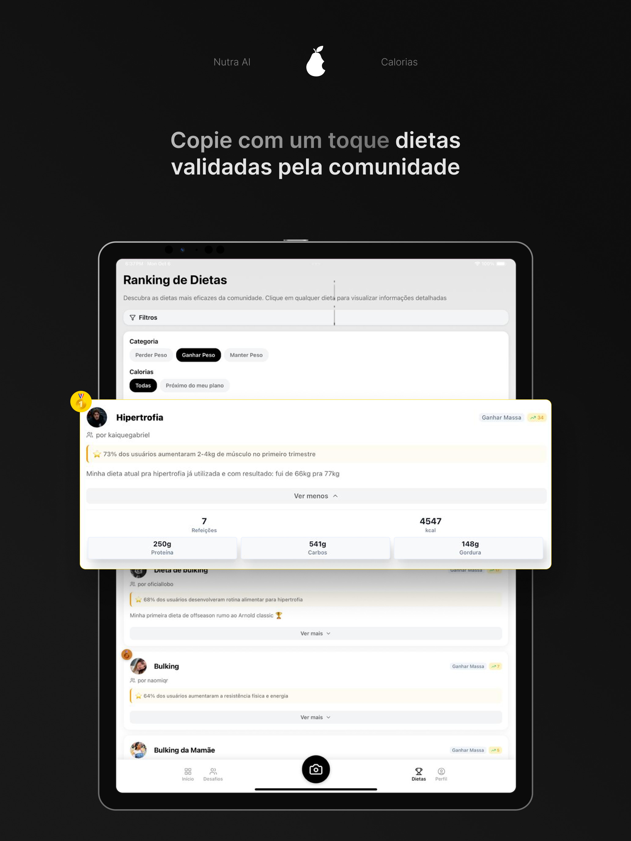 Nutra AI: Contador de Calorias