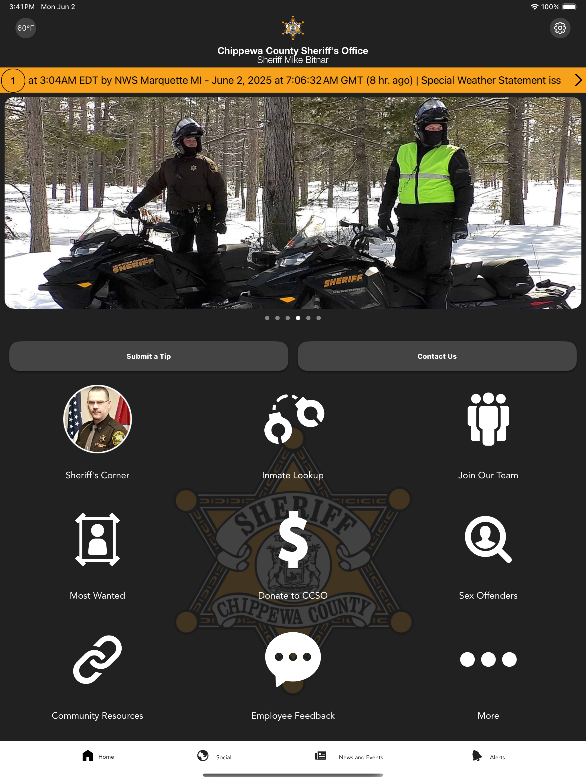 Chippewa County Sheriff
