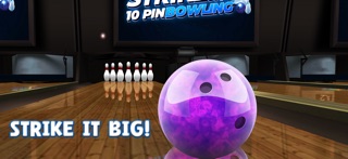 10 Pin Strike Bowling Game iPhone screenshot