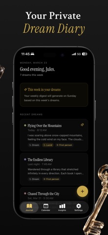 Dream Journal — Lucid Screenshot 3 of 8