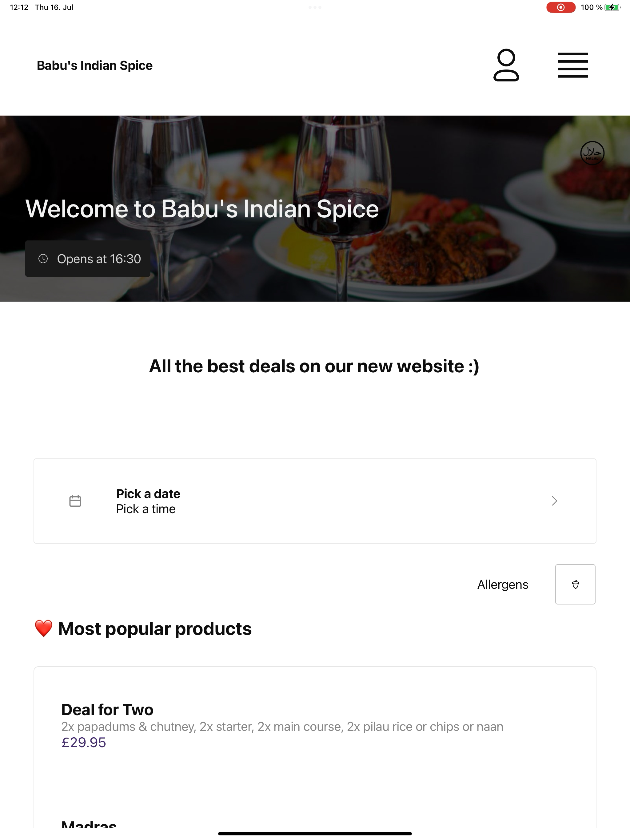 Babu's Indian Spice screenshot 13