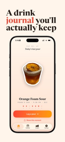 Drink Diary - PourNote Screenshot 1 of 9