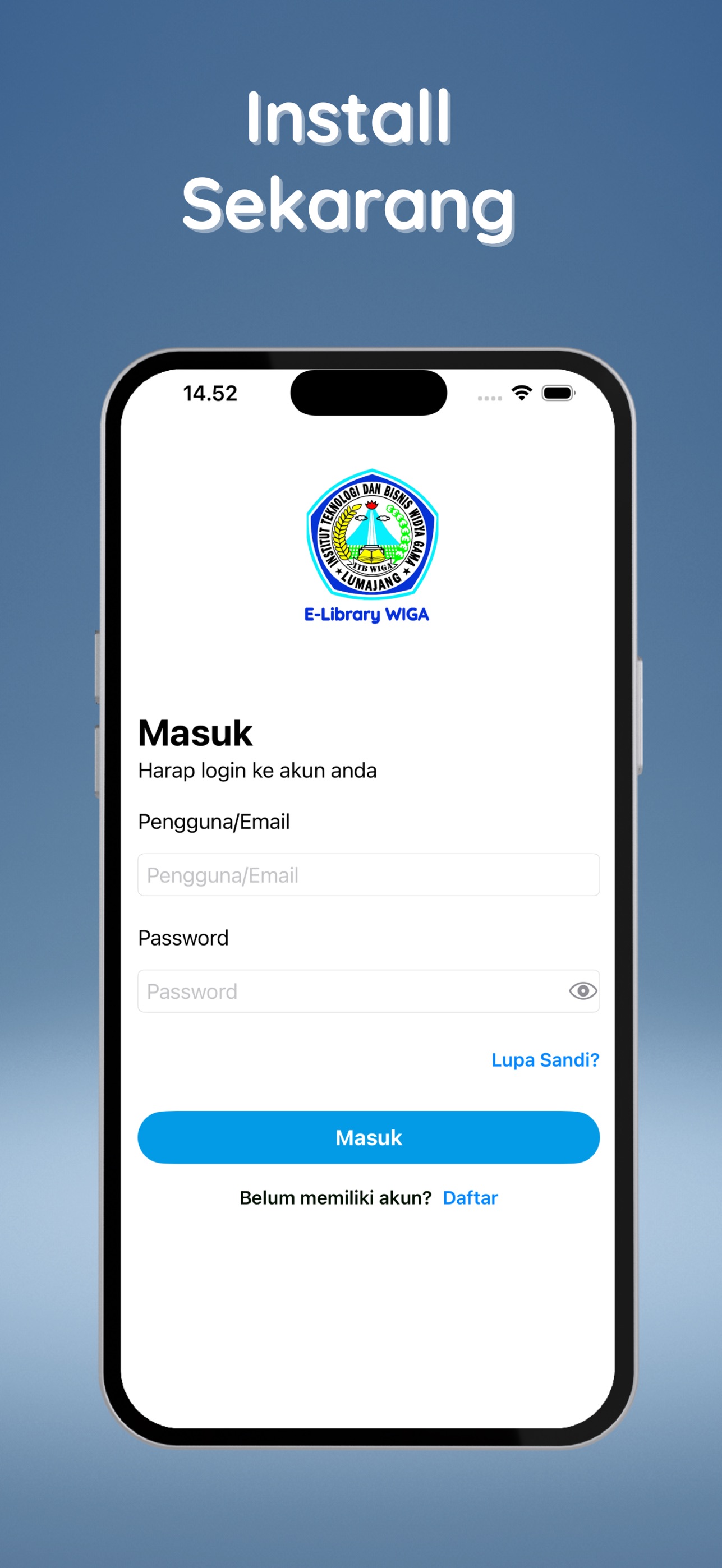 Screenshot 1 of E-Library WIGA