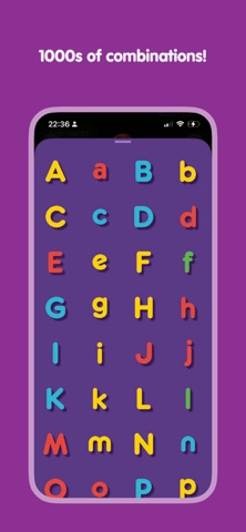 Fridge Magnet Words Ibbleobble iPhone screenshot