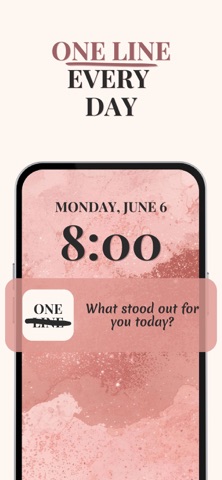 One Line Journal : Daily diary Screenshot 4 of 8