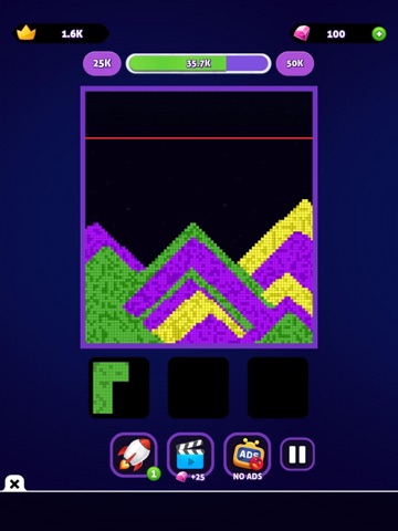 Sand Blow: Sandy Puzzle Blocks iPad screenshot