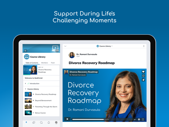 MedCircle Community iPad screenshot 2 - Medical app