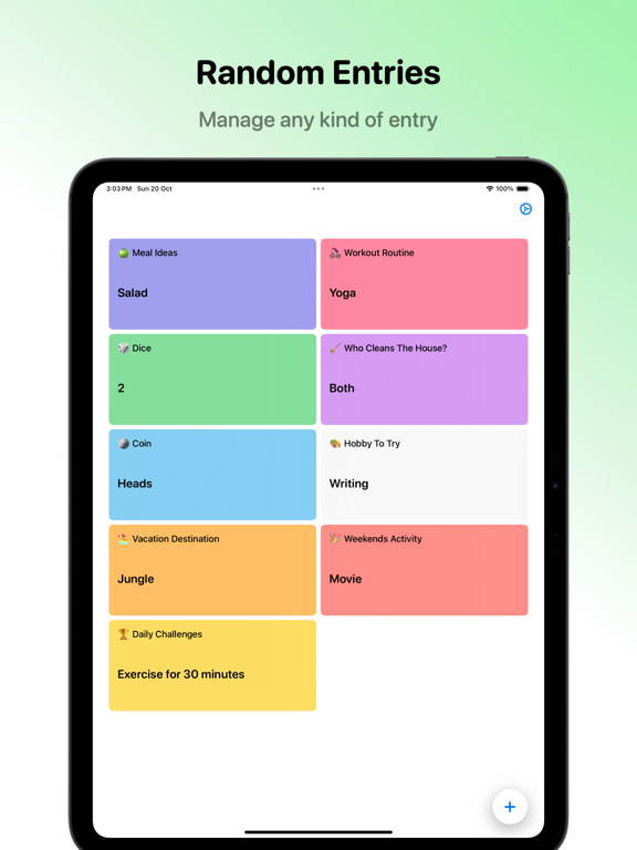 Lucky Day - Enjoy the Random app screenshot