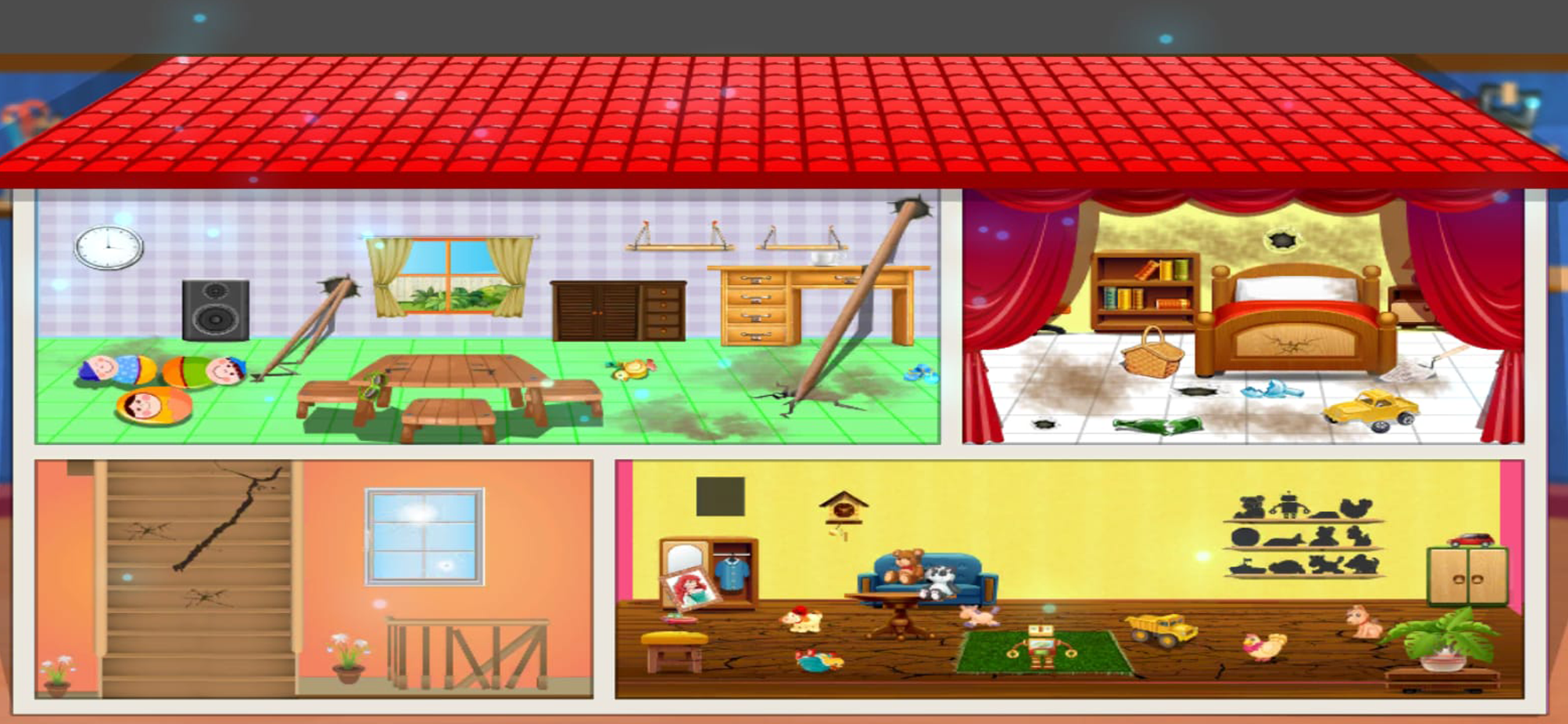 Doll House Repair DIY Games screenshot 4