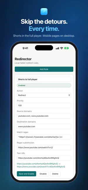 Redirect Websites screenshot 3