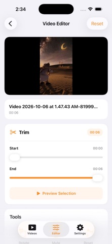 Vidmore :Video Player & Editor screenshot 4