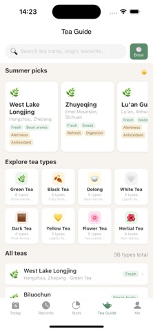 Tea Log - Bubble Tea Diary App Screenshot 4 of 5