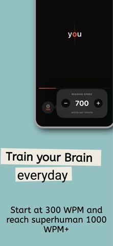 MotionRead: Speed Reading screenshot