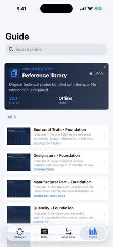 PartDelta: BOM Revision screenshot