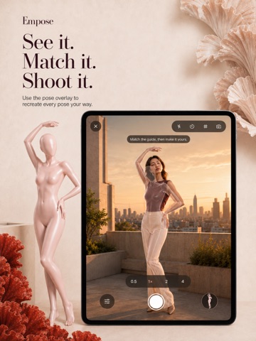 Empose: Aesthetic Poses iPad screenshot 2