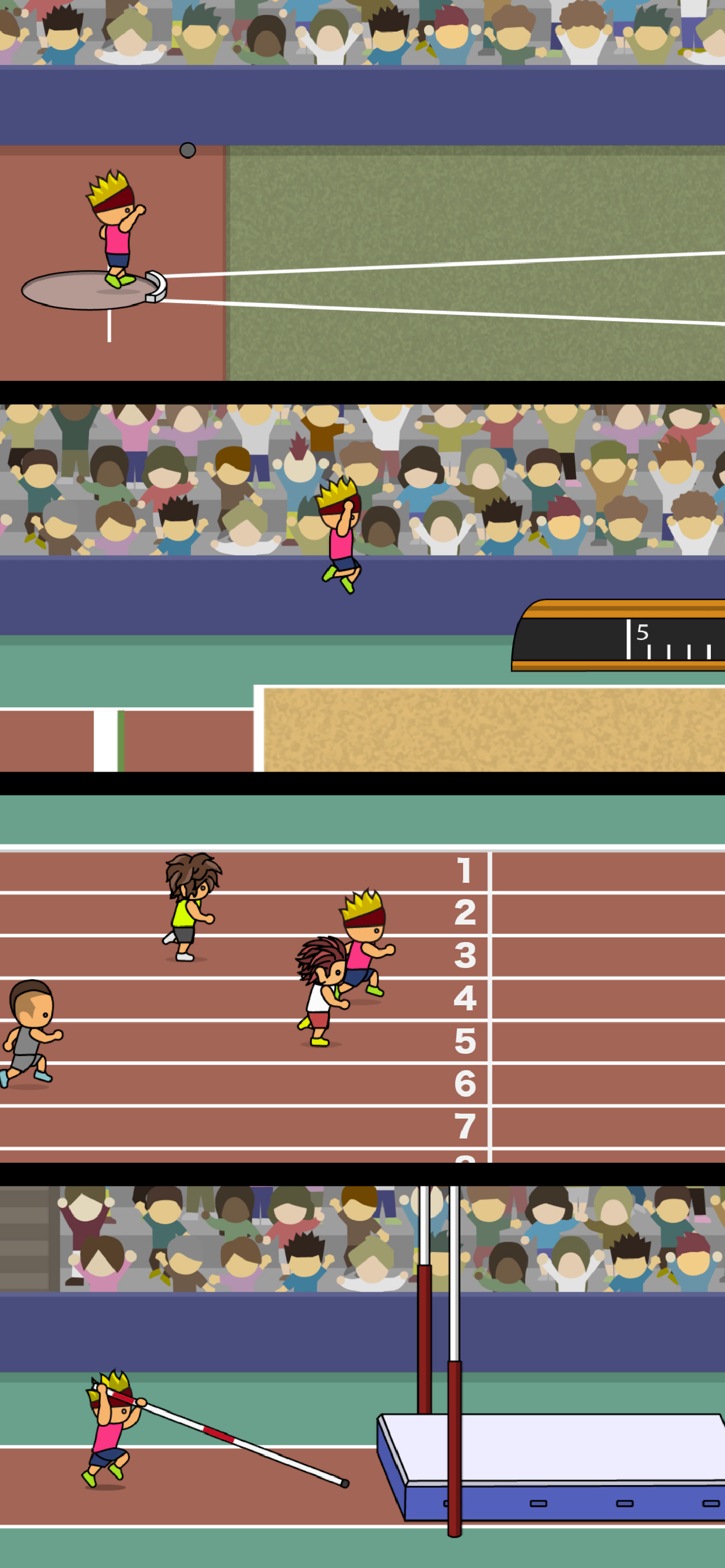 トニーくんの陸上キング screenshot 4