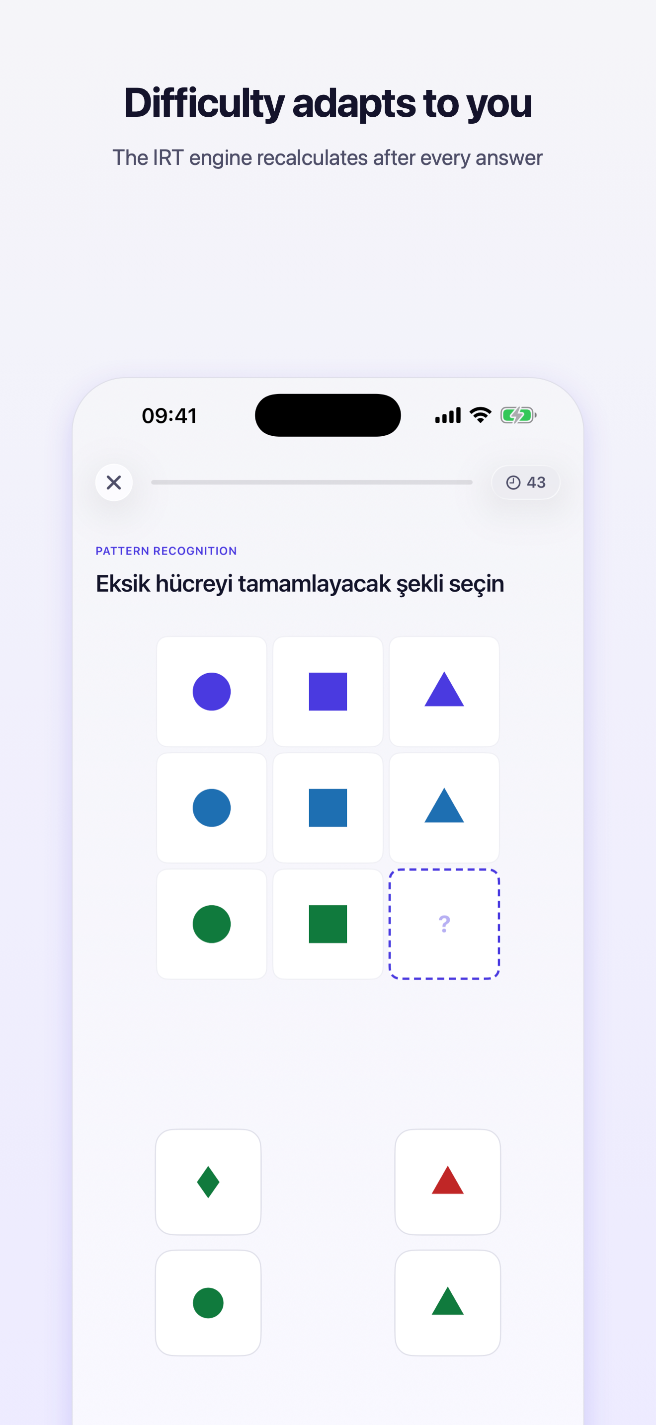 iq test'im screenshot 2