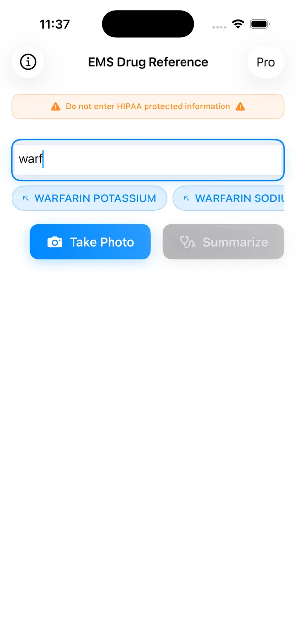 #2. EMS Drug Reference (iOS) Ved: Michael Krebs