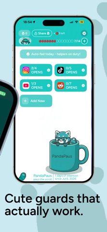 PandaPaus: Screen Time Control Screenshot 3 of 5