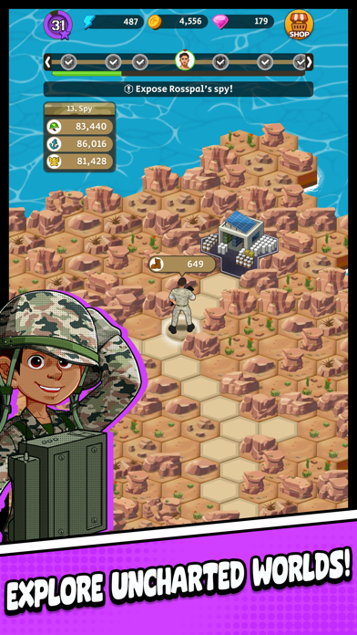 Black Island : Merge War Screenshot
