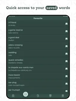 Esperanto Dictionary screenshot 12