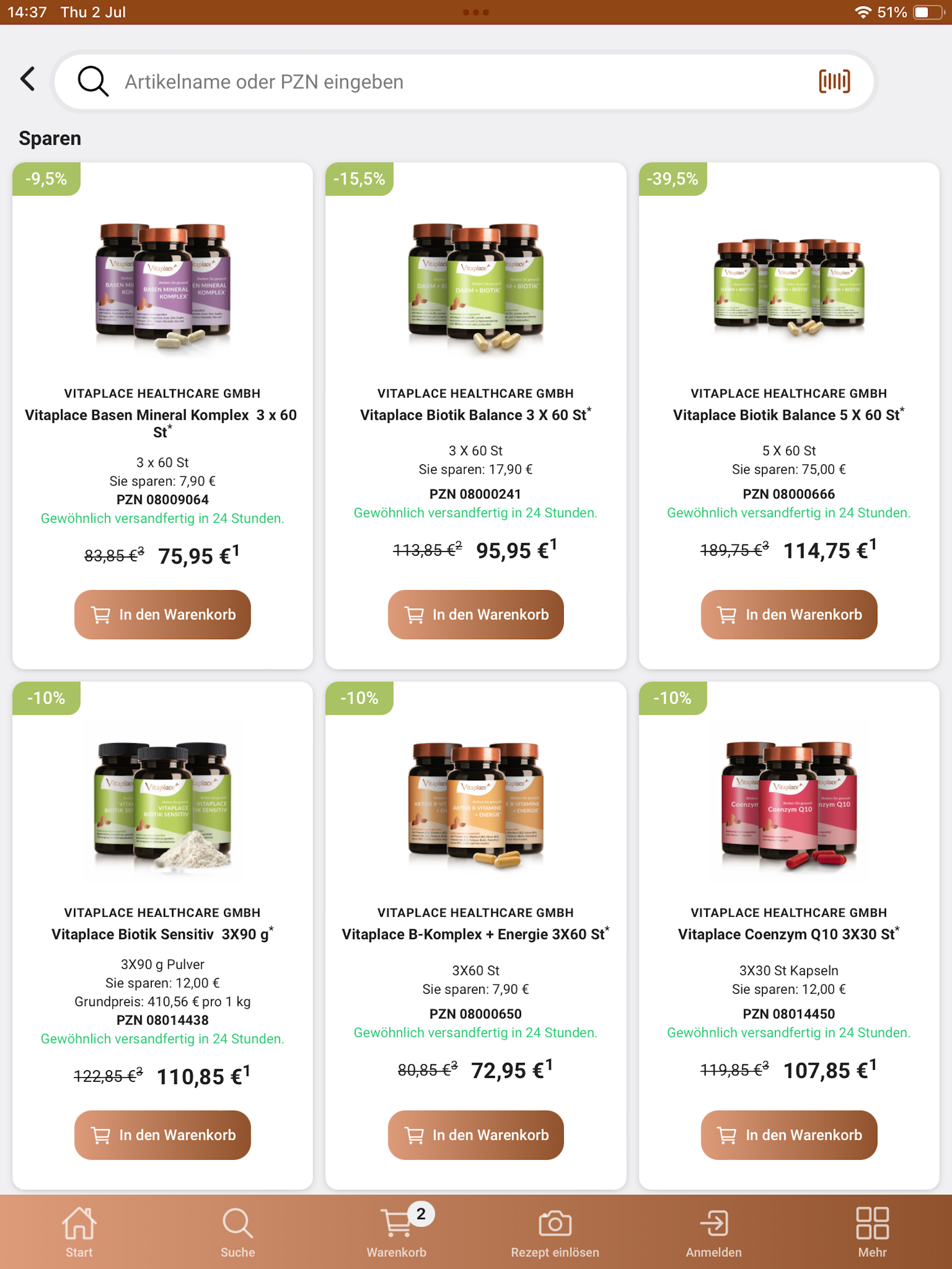 Vitaplace - Gesundheit & Natur screenshot 10