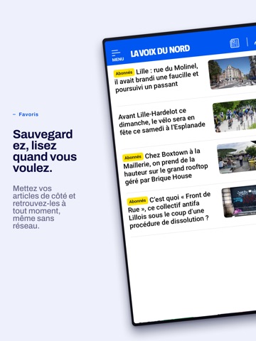 La Voix du Nord - Actualités iPad screenshot 8