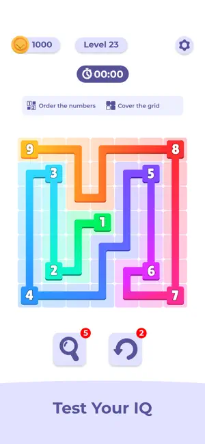 Number Path: Brain Logic Game screenshot 2