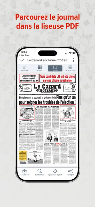 Le Canard enchainé screenshot 6 of 7