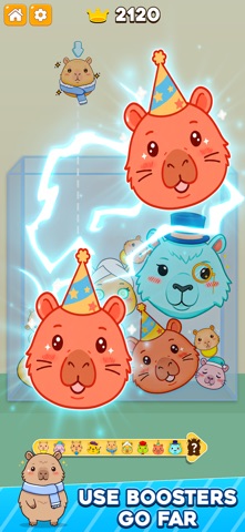 Capybara Merge – Drop Puzzle Screenshot 4 of 4
