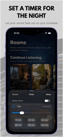 Real Fan Noise: Sleep Machine iPhone screenshot