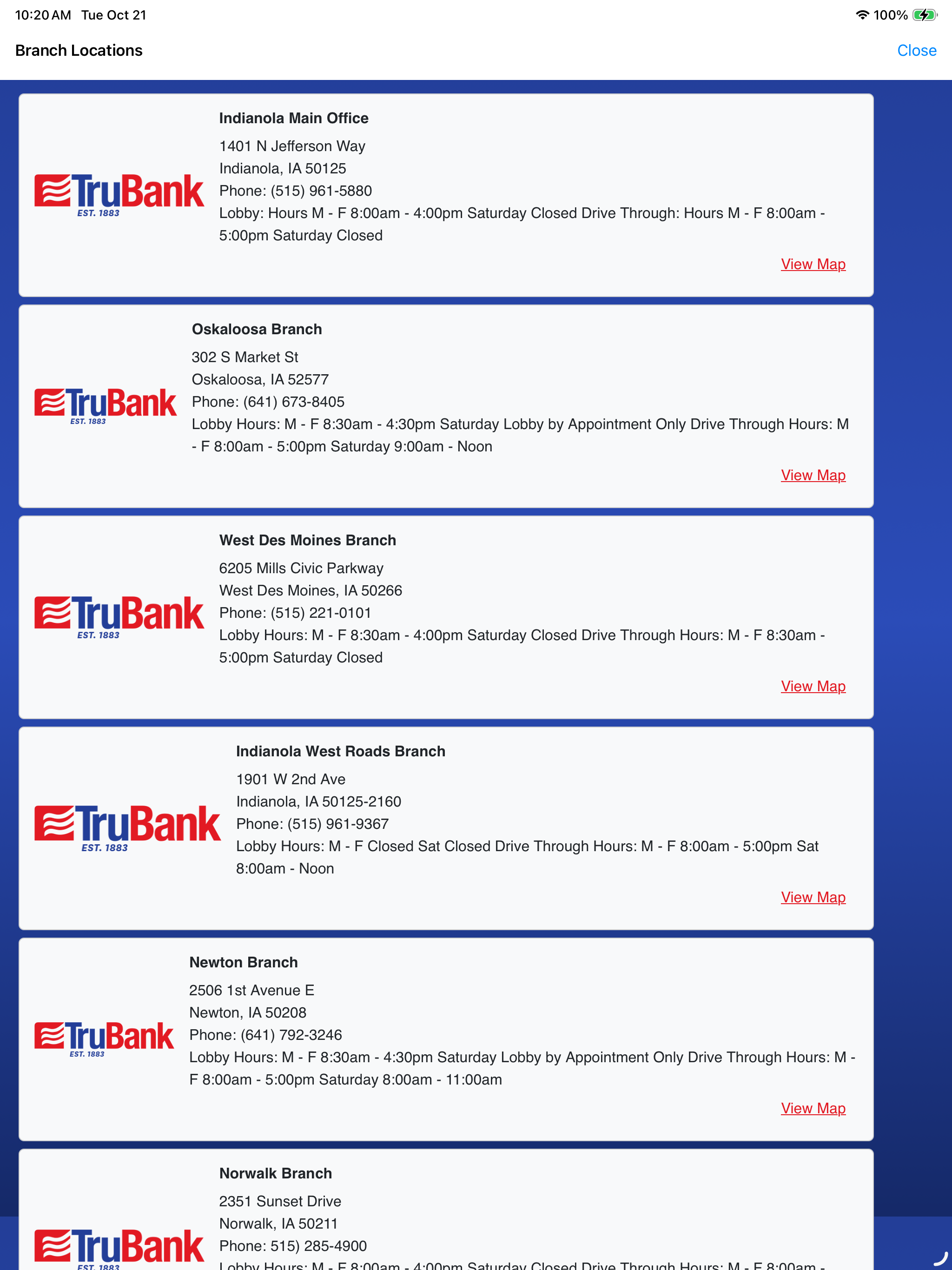 TruBank Mobile
