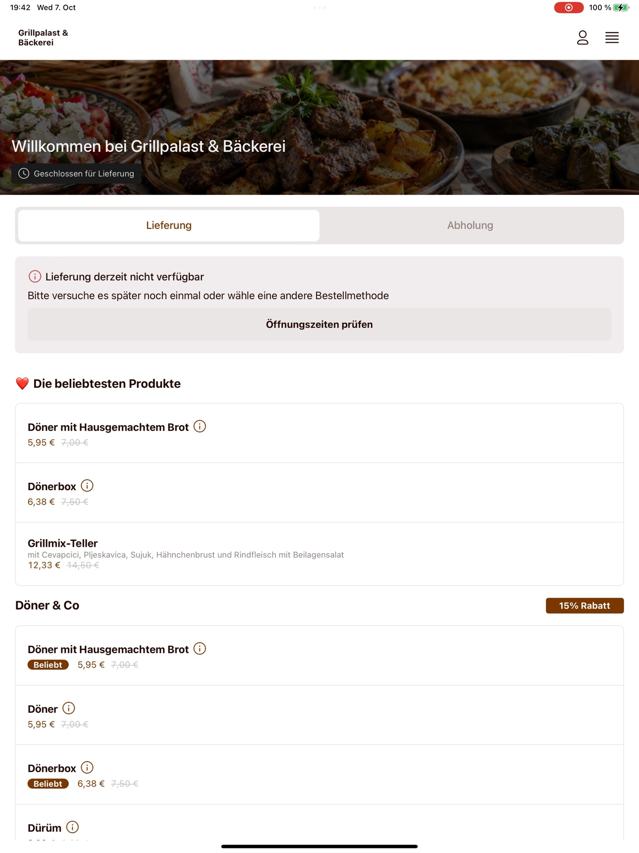 Screenshot 7 of Grillpalast & Bäckerei